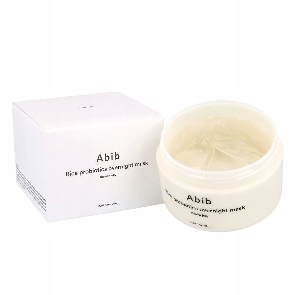 Abib - Rice Probiotics Overnight Mask Barrier Jelly - 80 ml