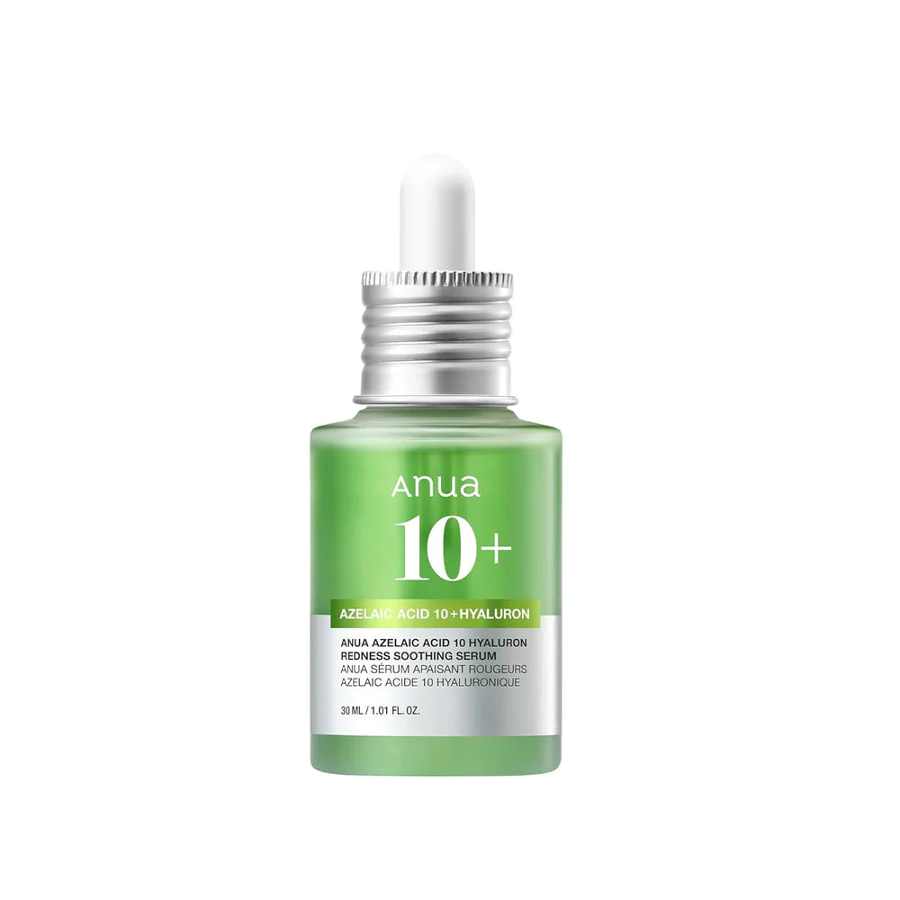 ANUA - Azelaic Acid 10 Hyaluron Redness Soothing Serum 30 ML (Calmante E Hidratante) - 30 ml
