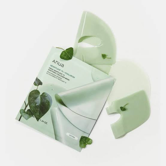 ANUA - Heartleaf 70 Soothing Collagen Mask - 1 pz