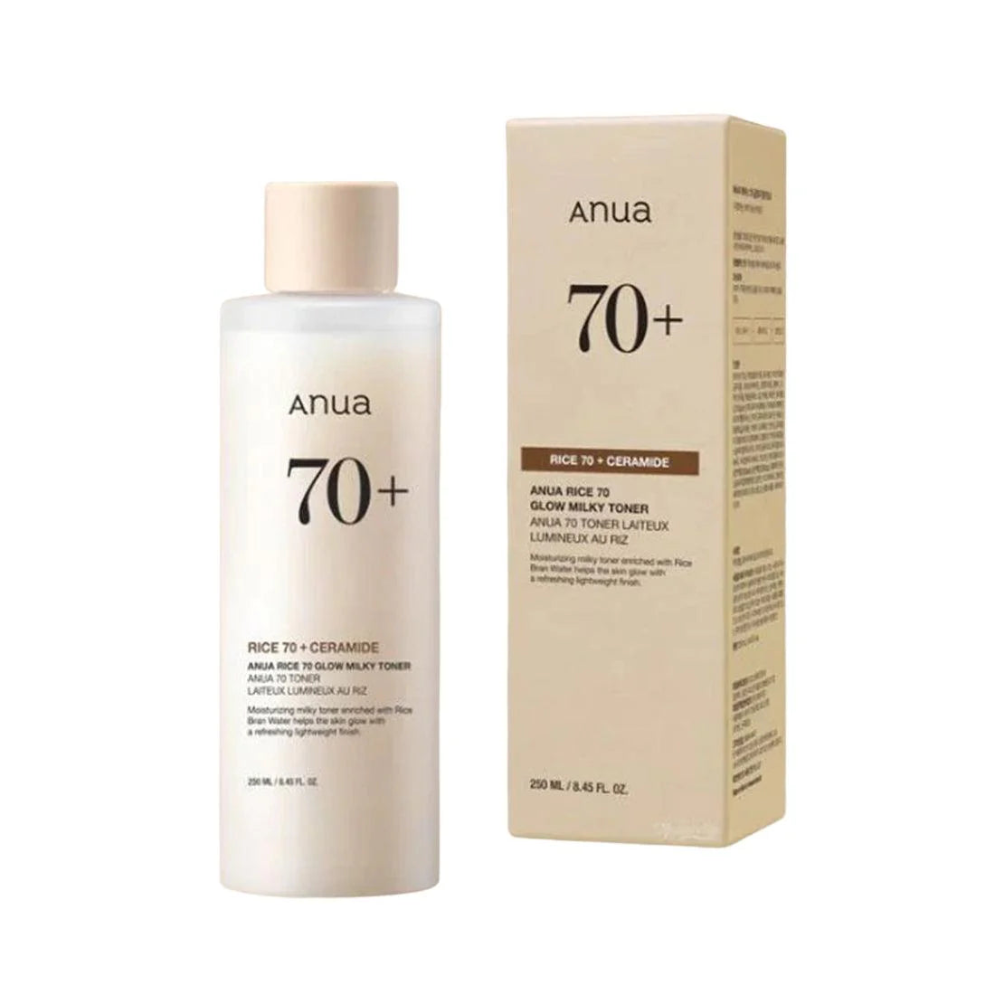 Anua - Rice 70 Glow Milky Toner - 250 ml