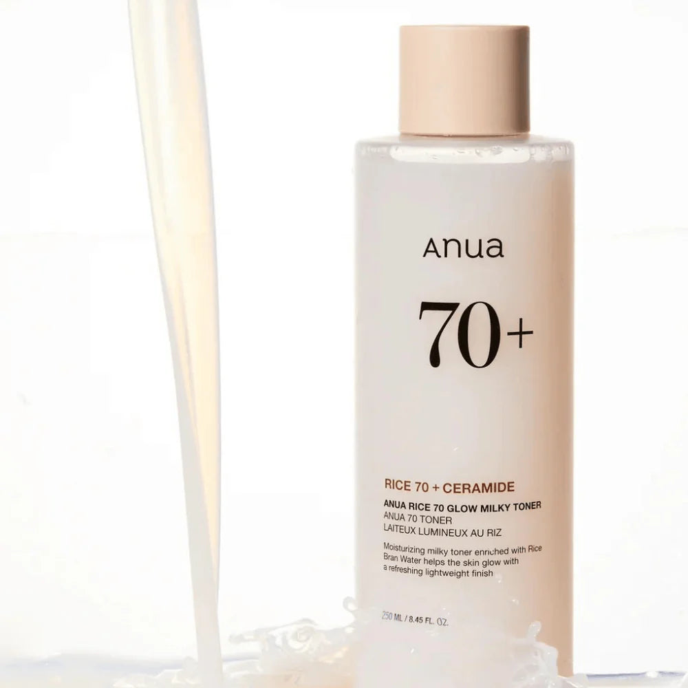 Anua - Rice 70 Glow Milky Toner - 250 ml