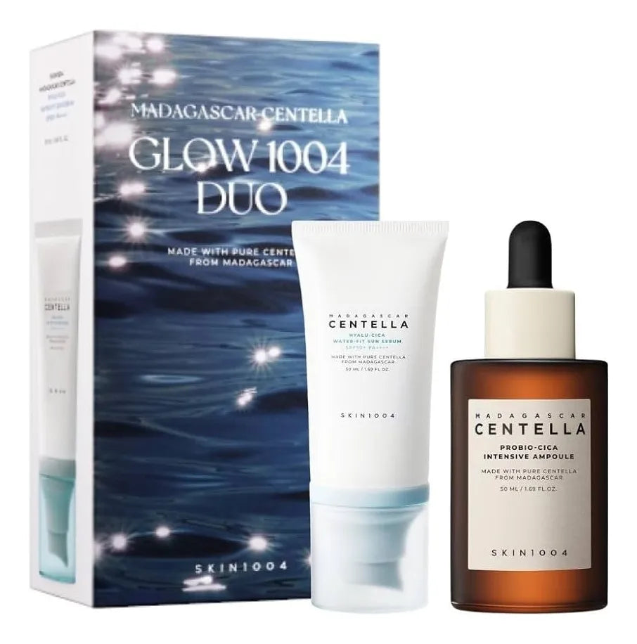 SKIN 1004 - Madagascar Centella Glow 1004 Duo Set - Suero + Protector - 50 ml