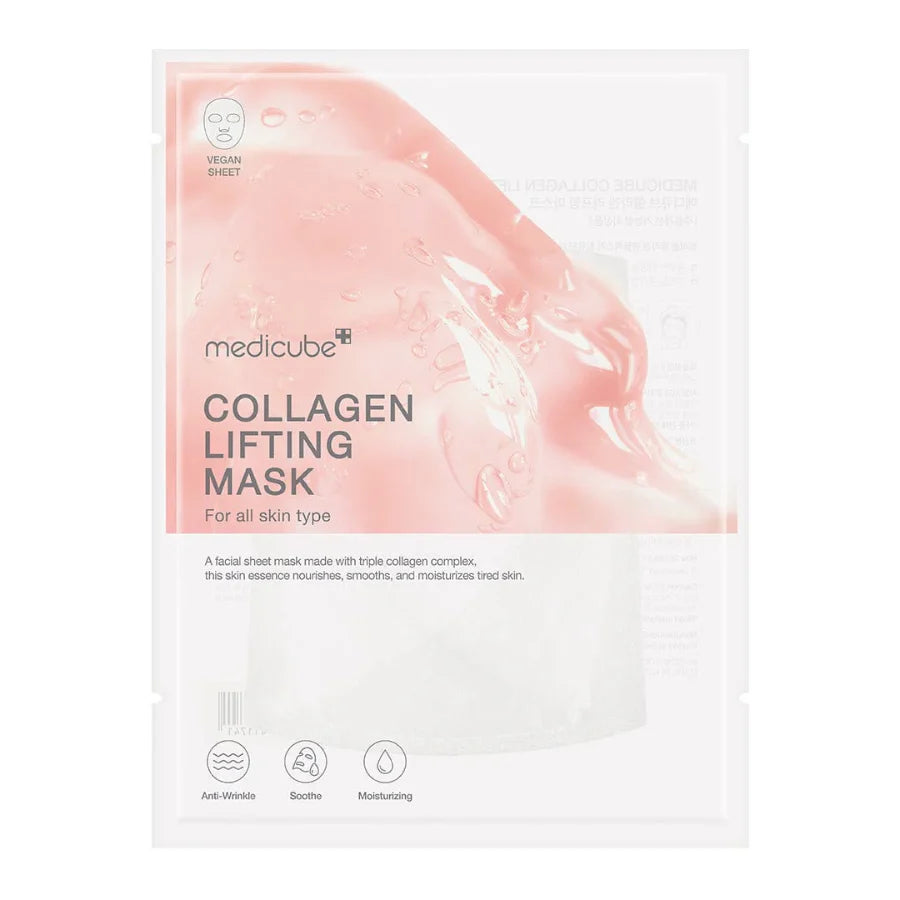 Medicube - Collagen Lifting Mask (1 pieza) | Mascarilla Reafirmante Antiedad