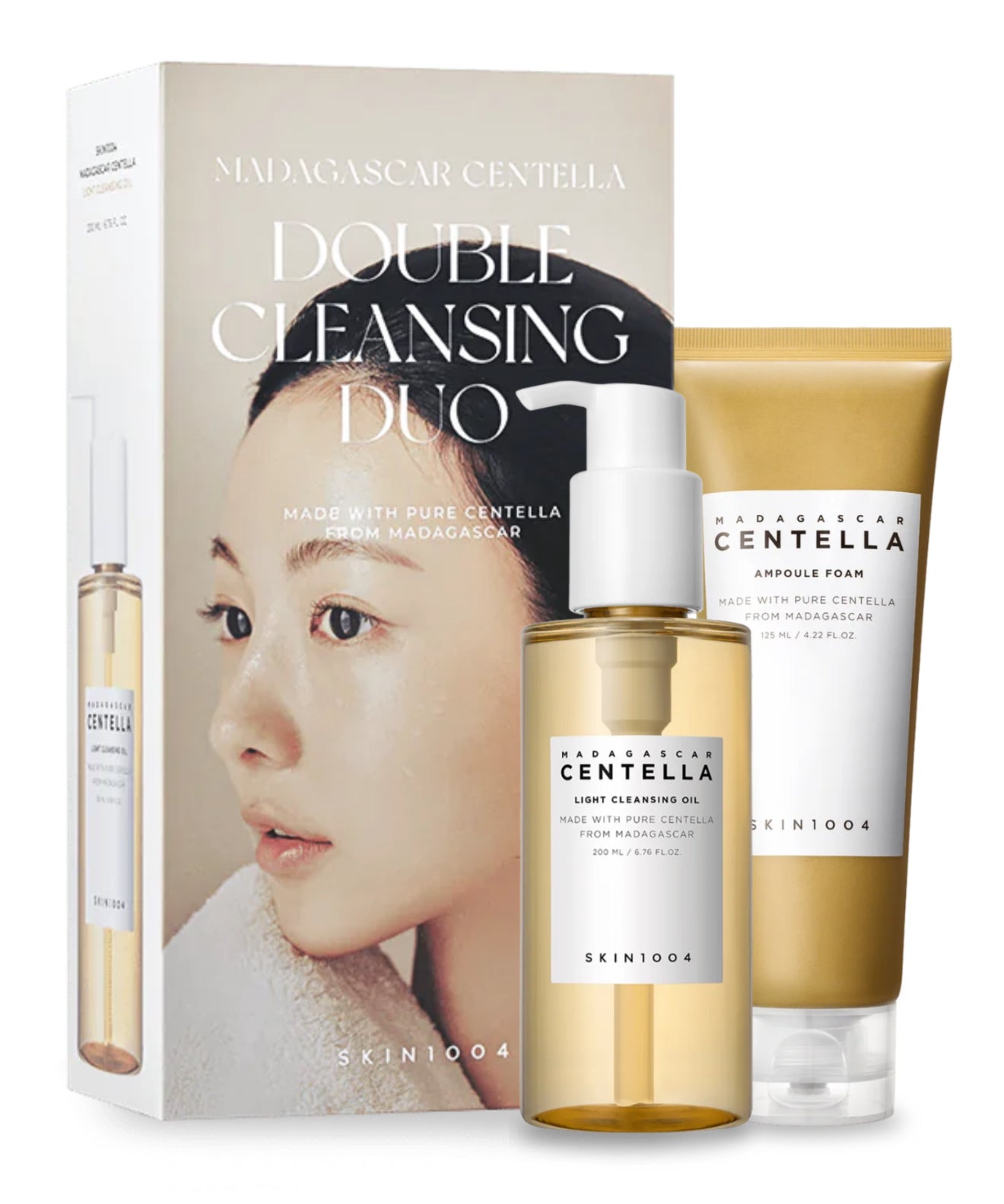 SKIN 1004 - Madagascar Centella Double Cleansing Duo Set (2 piezas)