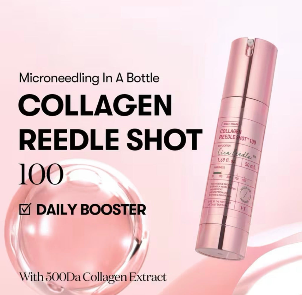 VT COSMETICS - Collagen Reedle Shot 100 - 50ml | Tratamiento Reafirmante con Colágeno y Cica Reedle™