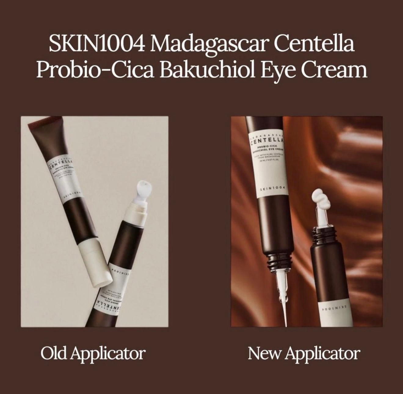 SKIN1004 - Madagascar Centella Probio-Cica Bakuchiol Eye Cream - 20ml | Crema de Ojos Antiedad y Reparadora con Bakuchiol y Centella