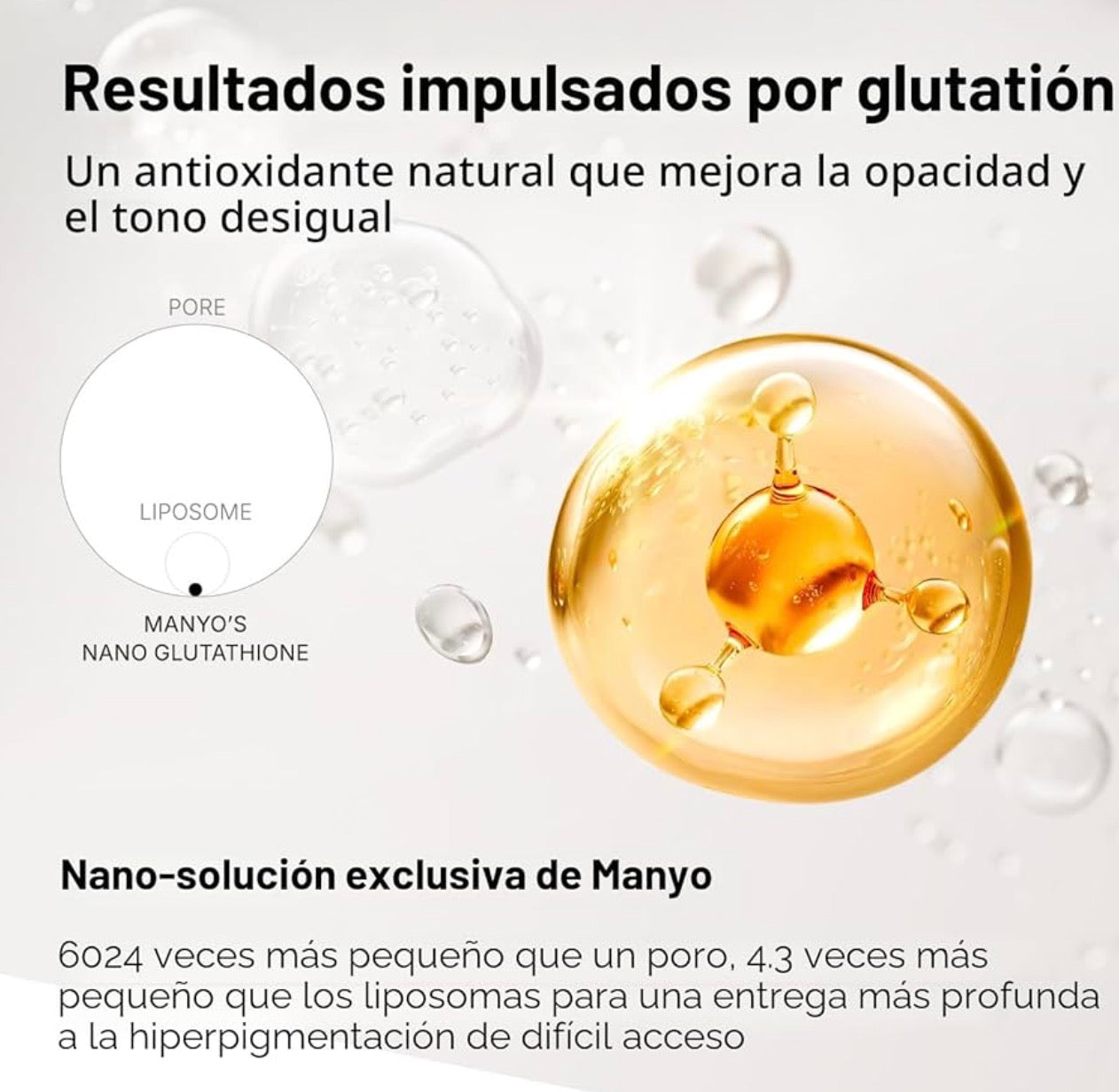 ma:nyo - Glutathione 7 Dark Spot Serum - 30ml | Suero Despigmentante E Iluminador Para Corregir Manchas Y Unificar El Tono