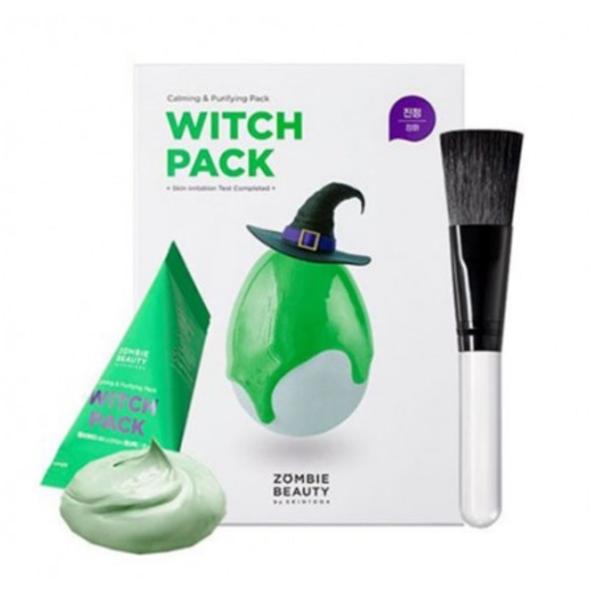 SKIN1004 - ZOMBIE BEAUTY Witch Pack (Kit con 16 mascarillas) | Mascarillas Purificantes y Tensoras para Limpieza Profunda