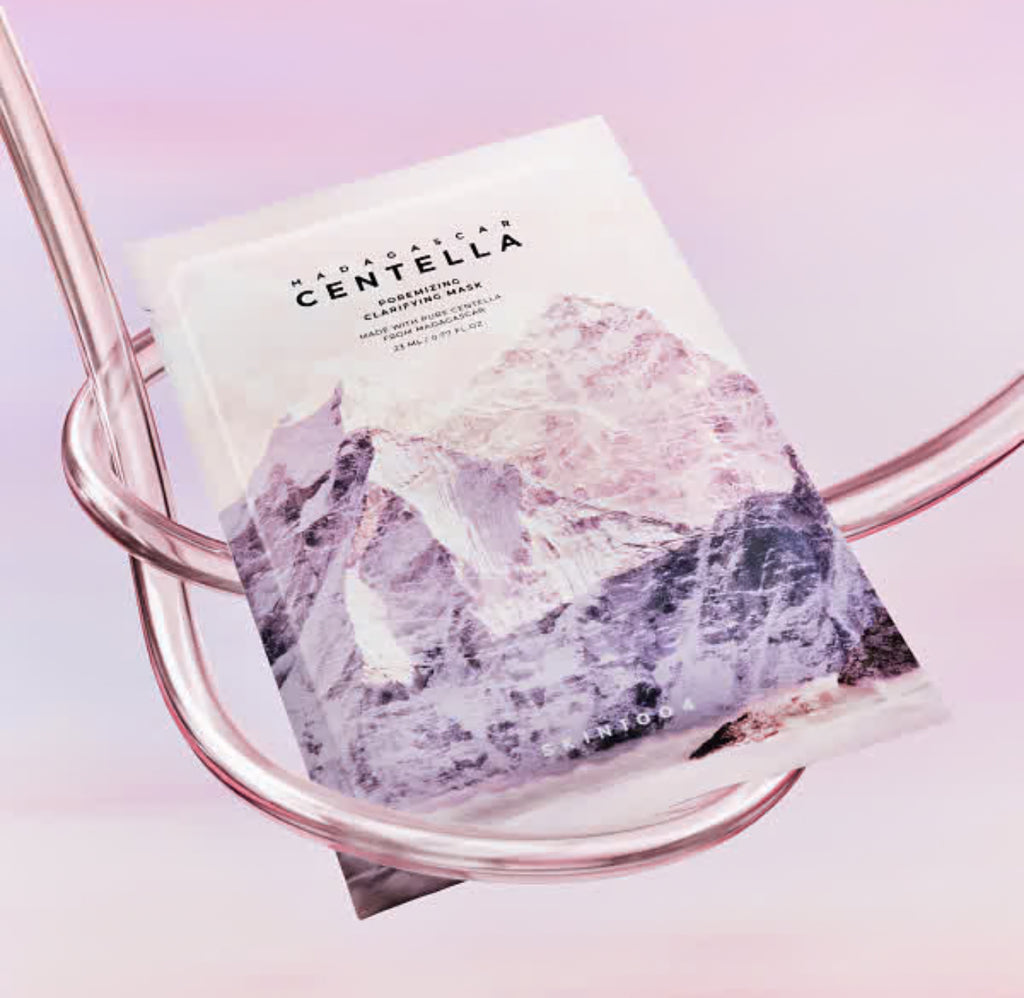 SKIN1004 - Madagascar Centella Poremizing Clarifying Mask - 1 pieza | Mascarilla Minimiza Poros y Equilibra la Piel