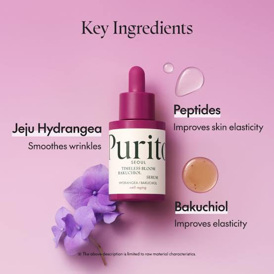 Purito SEOUL - Timeless Bloom Bakuchiol Serum - 30 ml