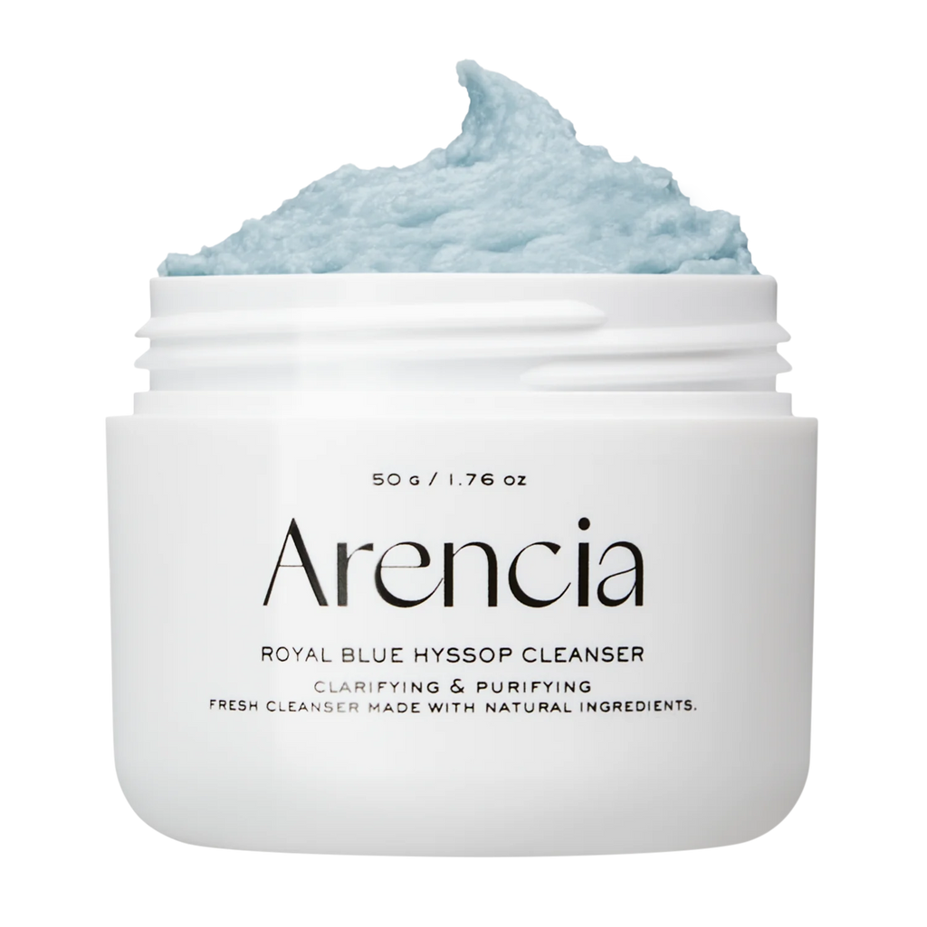 Arencia -  Blue Hyssop Rice Mochi Cleanser - 120 gr