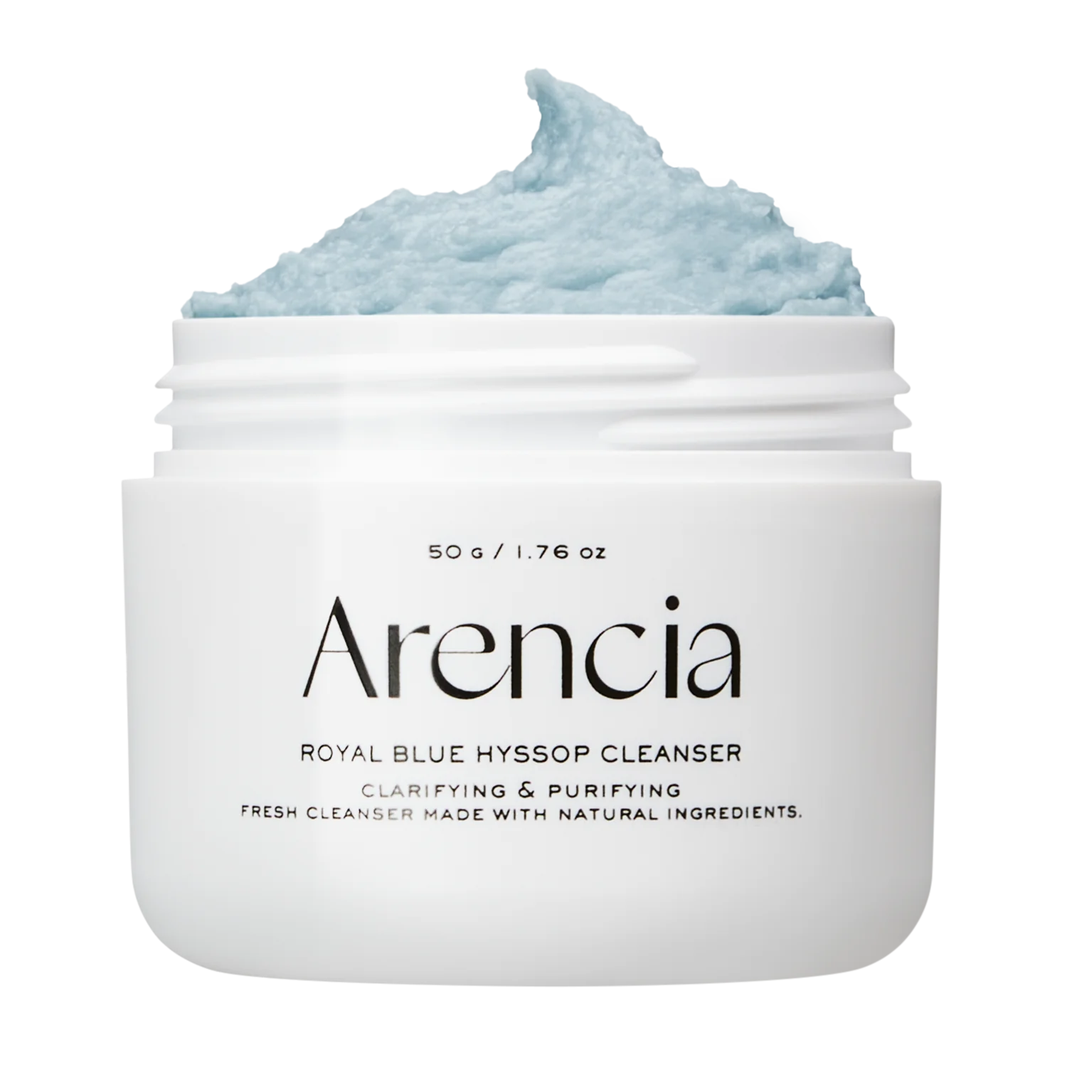 Arencia -  Blue Hyssop Rice Mochi Cleanser - 120 gr