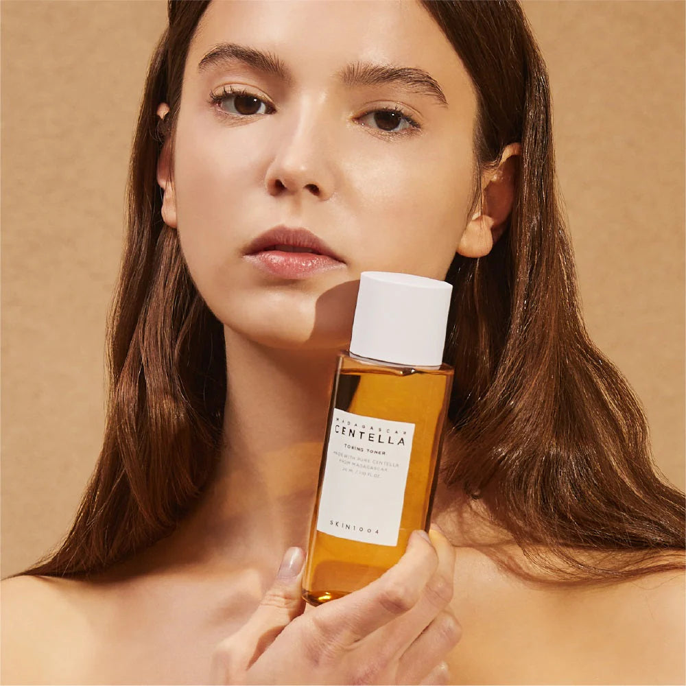 SKIN1004 - Madagascar Centella Toning Toner - 210ml | Tónico Facial Calmante y Exfoliante Suave