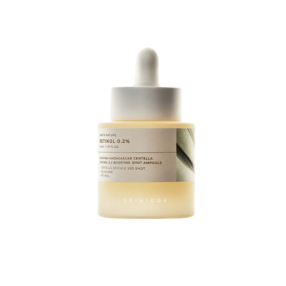 SKIN1004 - Madagascar Centella Retinol 0.2% Boosting Shot Ampoule - 30ml | Suero Anti-Edad