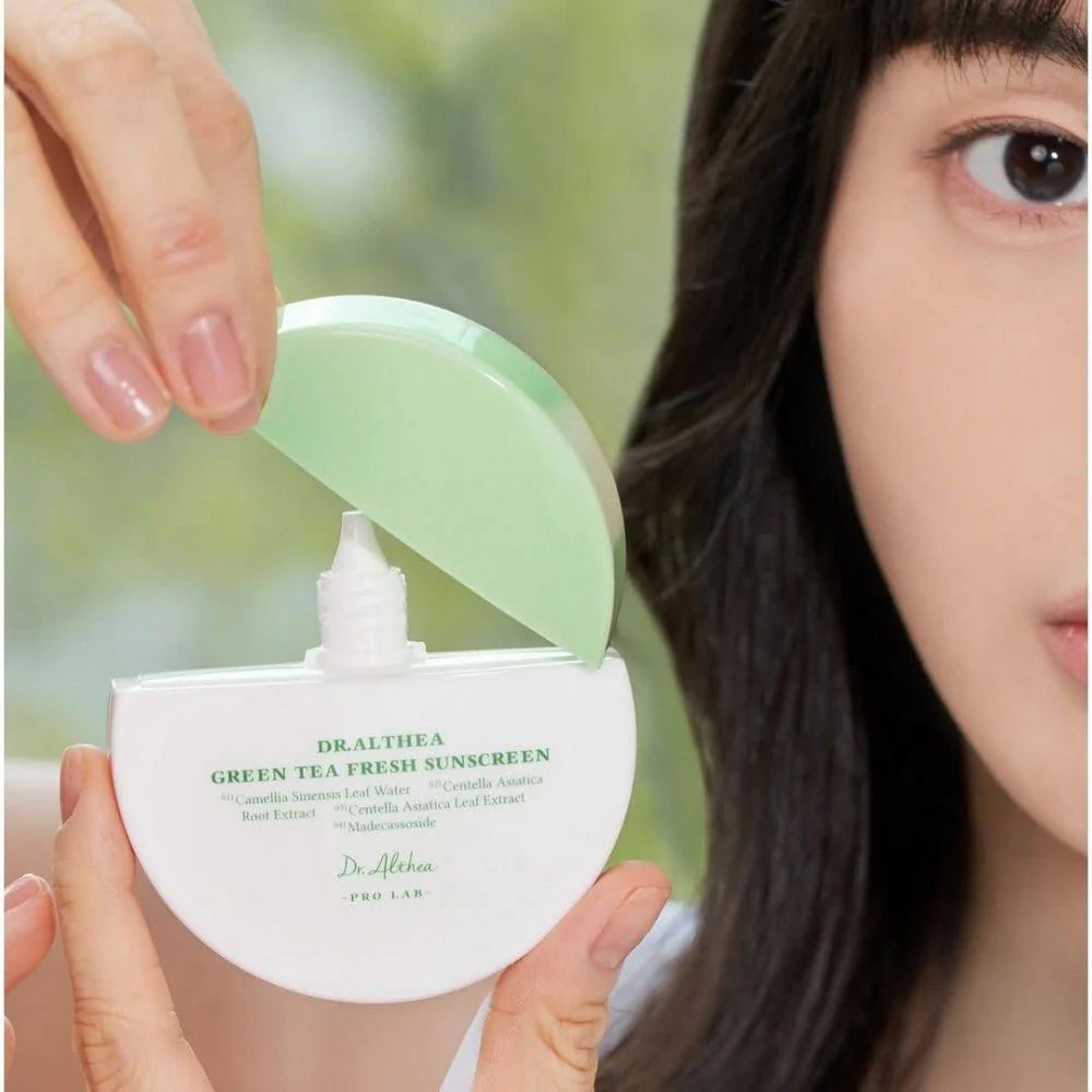 Dr. Althea - Green Tea Fresh Sunscreen - 45ml | Protector Solar Facial Ligero y Calmante