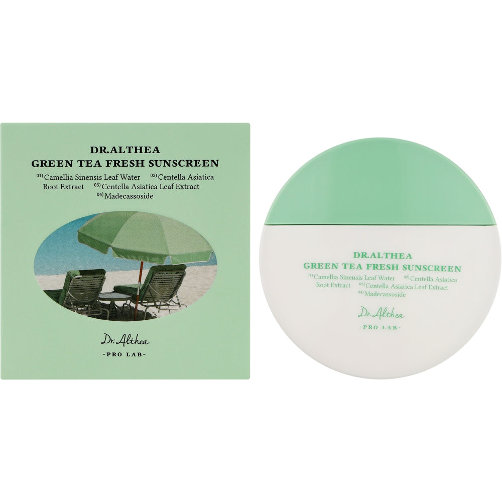 Dr. Althea - Green Tea Fresh Sunscreen - 45ml | Protector Solar Facial Ligero y Calmante