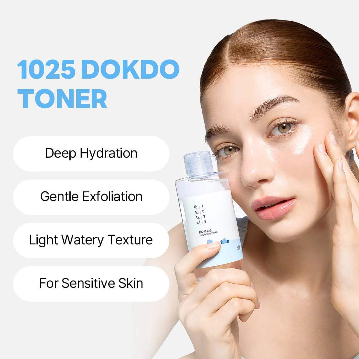 Round Lab - 1025 Dokdo Toner - 100ml | Tónico Facial Hidratante y Calmante