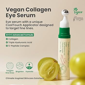 AXIS-Y - Vegan Collagen Eye Serum - 10ml | Sérum para Contorno de Ojos Reafirmante