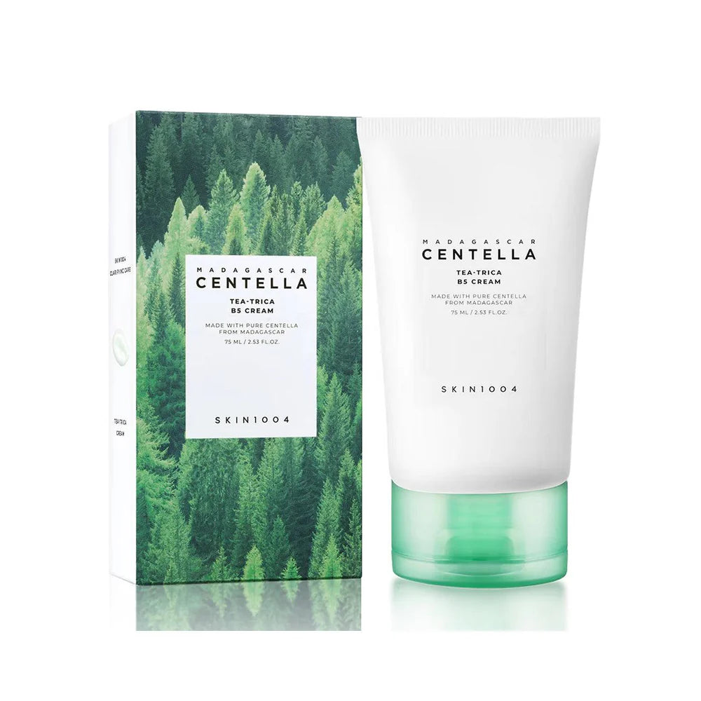 SKIN1004 - Madagascar Centella Tea-trica B5 Cream (Crema Hidratante y Antiacné) - 75 ml