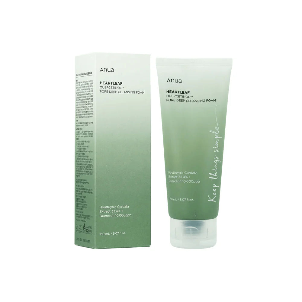 Anua - Heartleaf Quercetinol Pore Deep Cleansing Foam - 150 ml