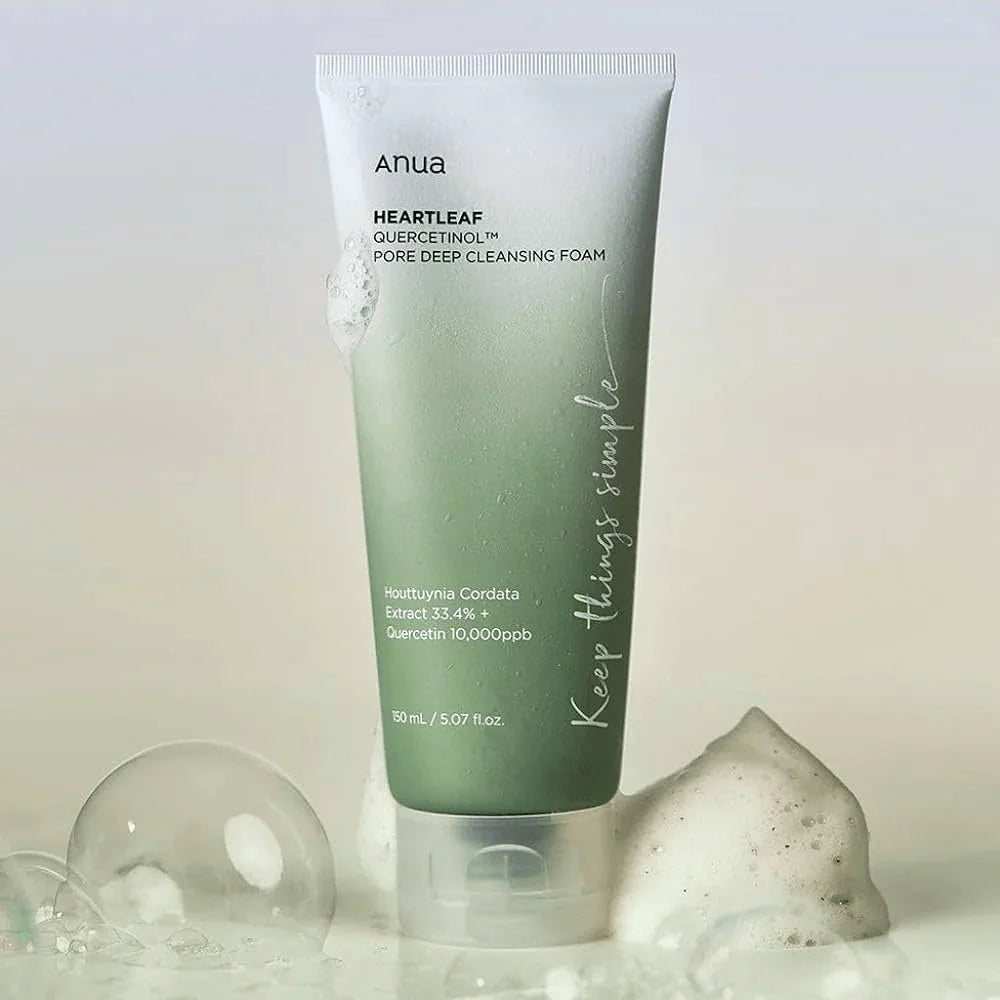 Anua - Heartleaf Quercetinol Pore Deep Cleansing Foam - 150 ml