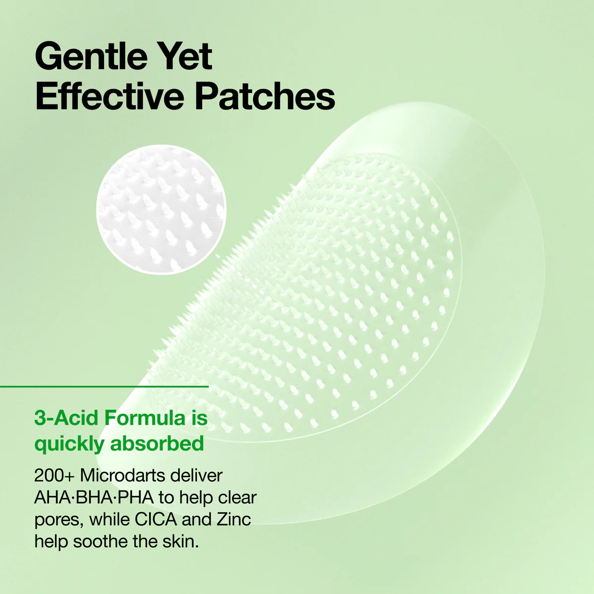 Anua - Triple Acid Spot Care Microdart Patch (12 parches)