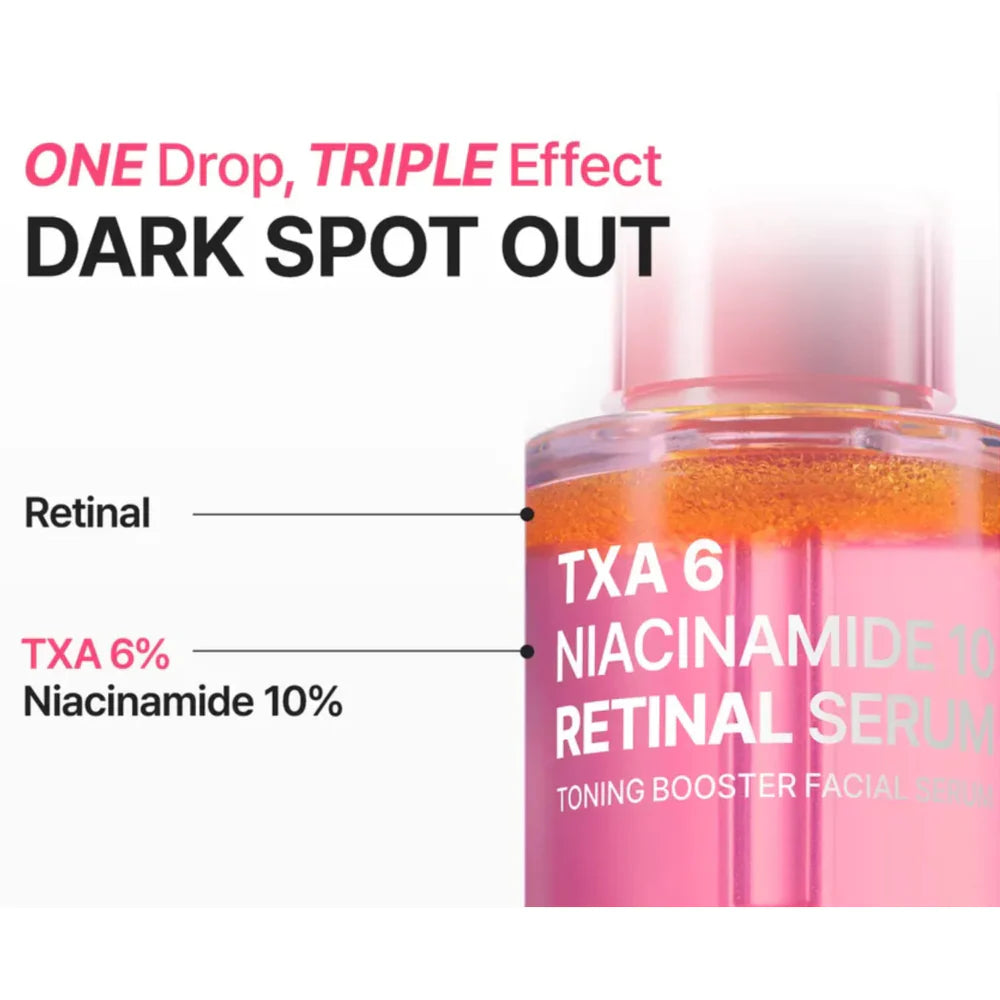 PURITO SEOUL - TXA 6 Niacinamide 10 Retinal Serum - 30ml | Sérum Antimanchas y Antiedad con TXA, Niacinamida y Retinal
