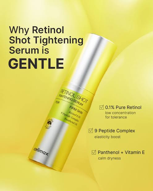 Celimax - The Vita-A Retinol Shot Tightening Serum - 30ml | Sérum Reafirmante y Antiedad con Retinol