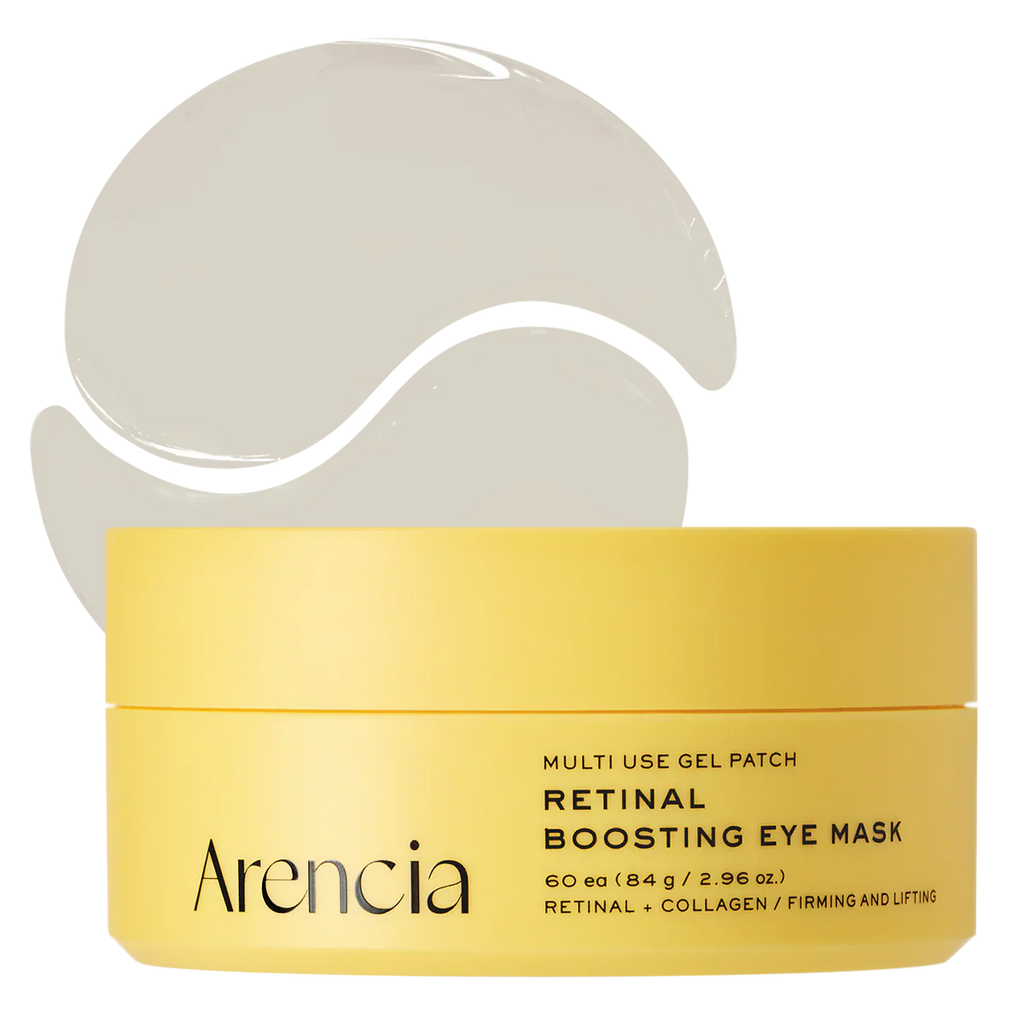 Arencia - Retinal Boosting Eye Mask - 60 piezas | Parches para Ojos Reafirmantes y Antiedad con Retinal