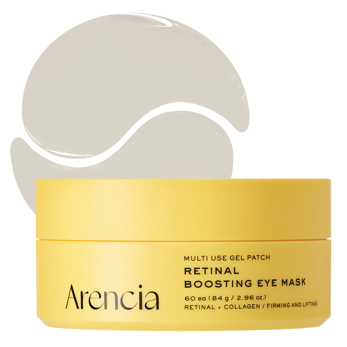 Arencia - Retinal Boosting Eye Mask - 60 piezas | Parches para Ojos Reafirmantes y Antiedad con Retinal