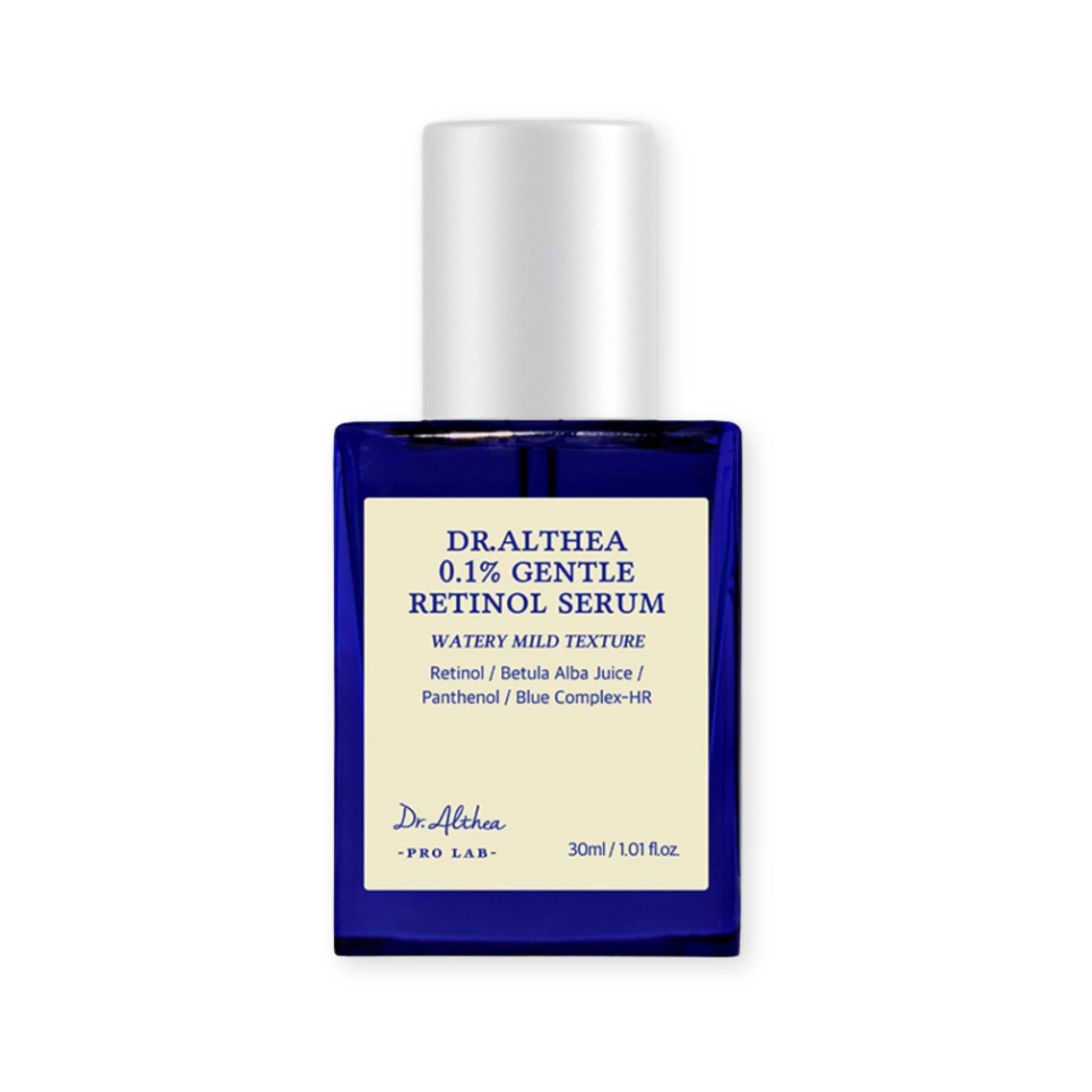 Dr. Althea - 0.1% Gentle Retinol Serum - 30ml | Sérum Antiedad Suave y Renovador