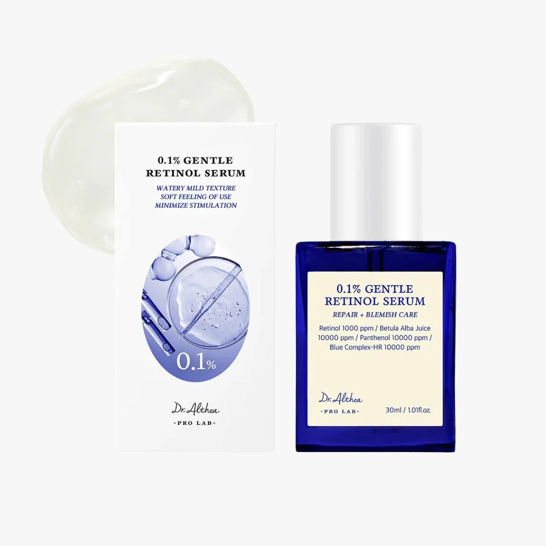 Dr. Althea - 0.1% Gentle Retinol Serum - 30ml | Sérum Antiedad Suave y Renovador