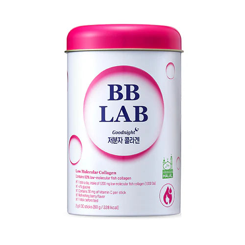 BB LAB - Low Molecular Collagen - 2g*30 sticks | Suplemento De Colágeno De Bajo Peso Molecular Para Mejorar Elasticidad Y Salud De La Piel