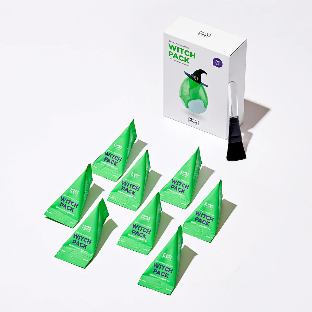 SKIN1004 - ZOMBIE BEAUTY Witch Pack (Kit con 16 mascarillas) | Mascarillas Purificantes y Tensoras para Limpieza Profunda