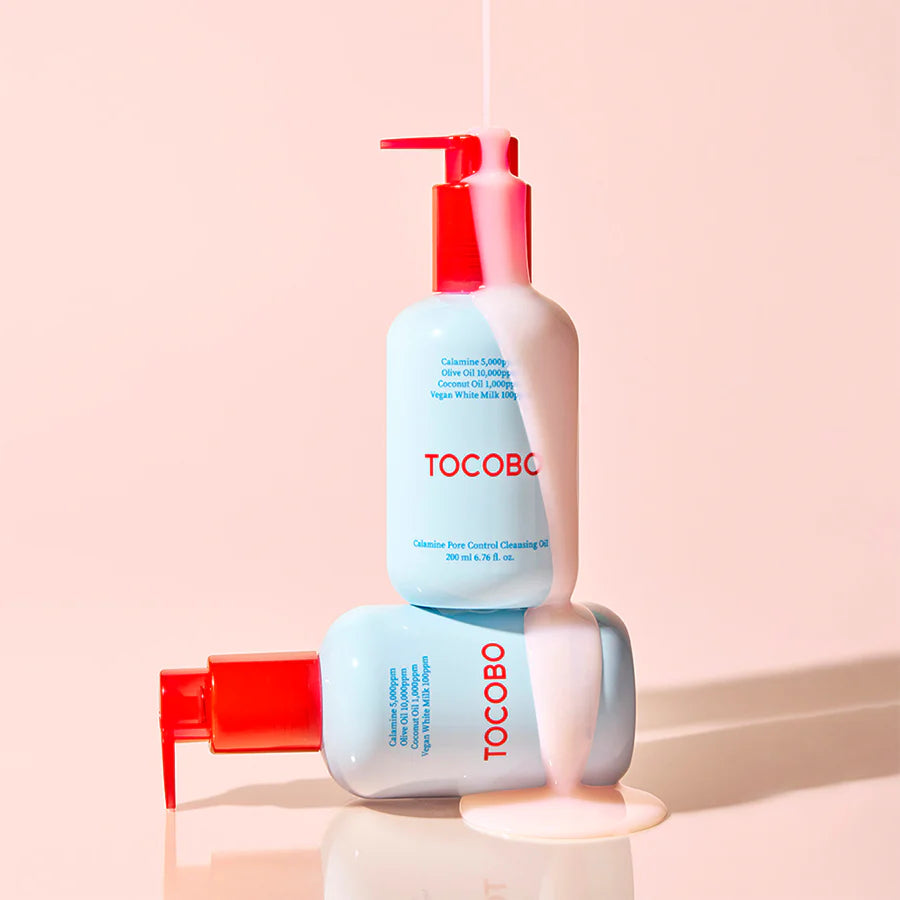 TOCOBO - Calamine Pore Control Cleansing Oil - 200ml | Aceite Limpiador Control de Poros
