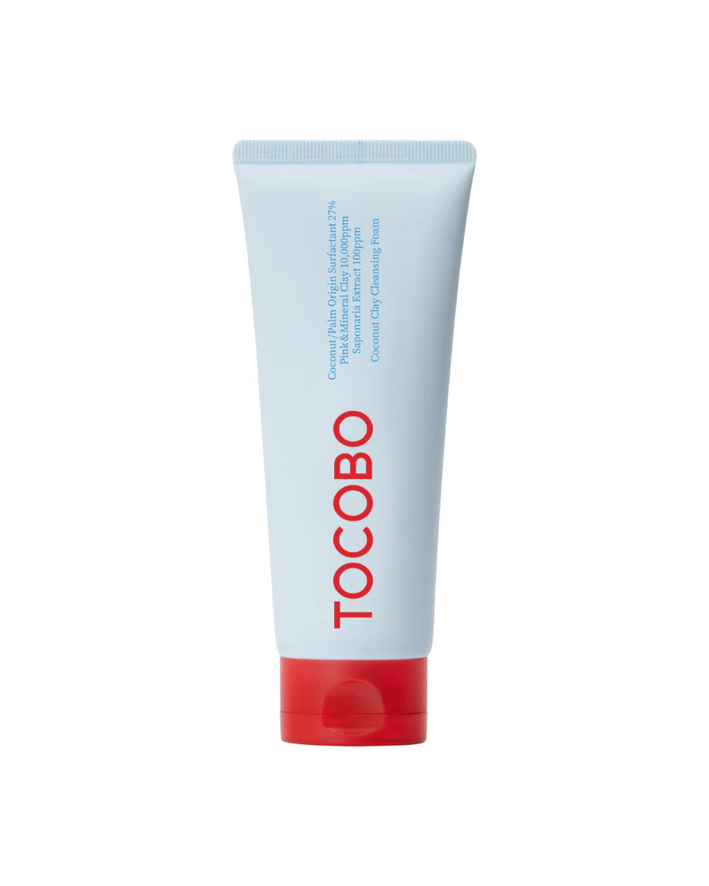TOCOBO - Coconut Clay Cleansing Foam - 150ml | Limpiador Facial Purificante con Arcilla y Coco