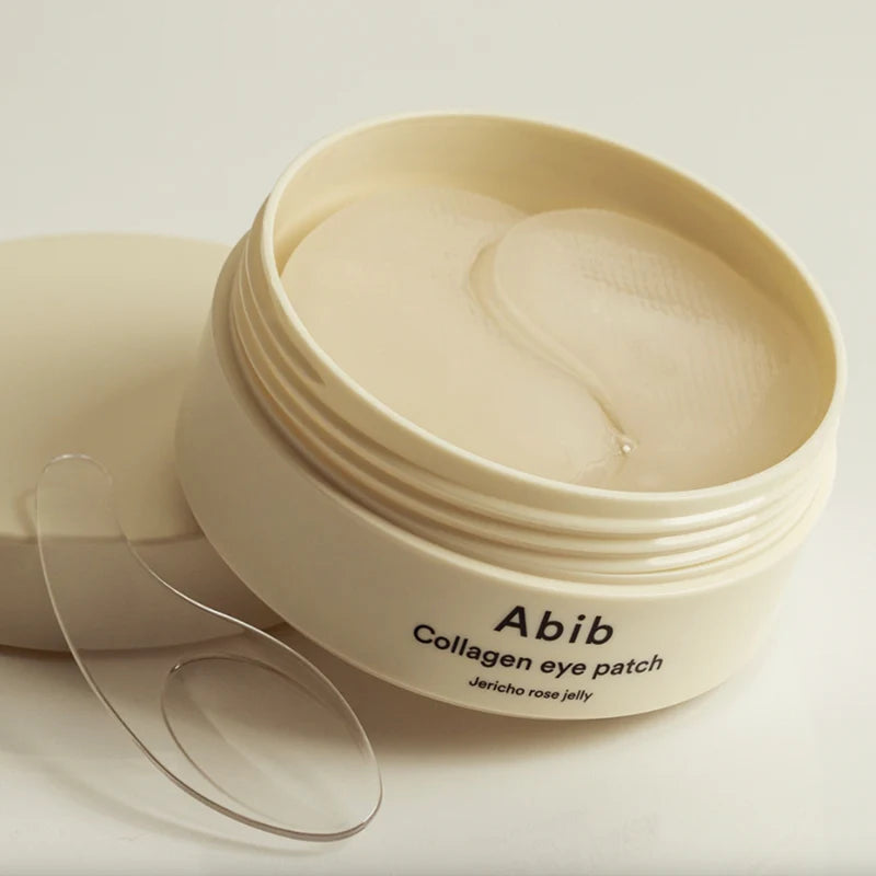 Abib - Collagen Eye Patch Jericho Rose Jelly (Parches con Colágeno y Niacinamida) - 60 parches para ojos