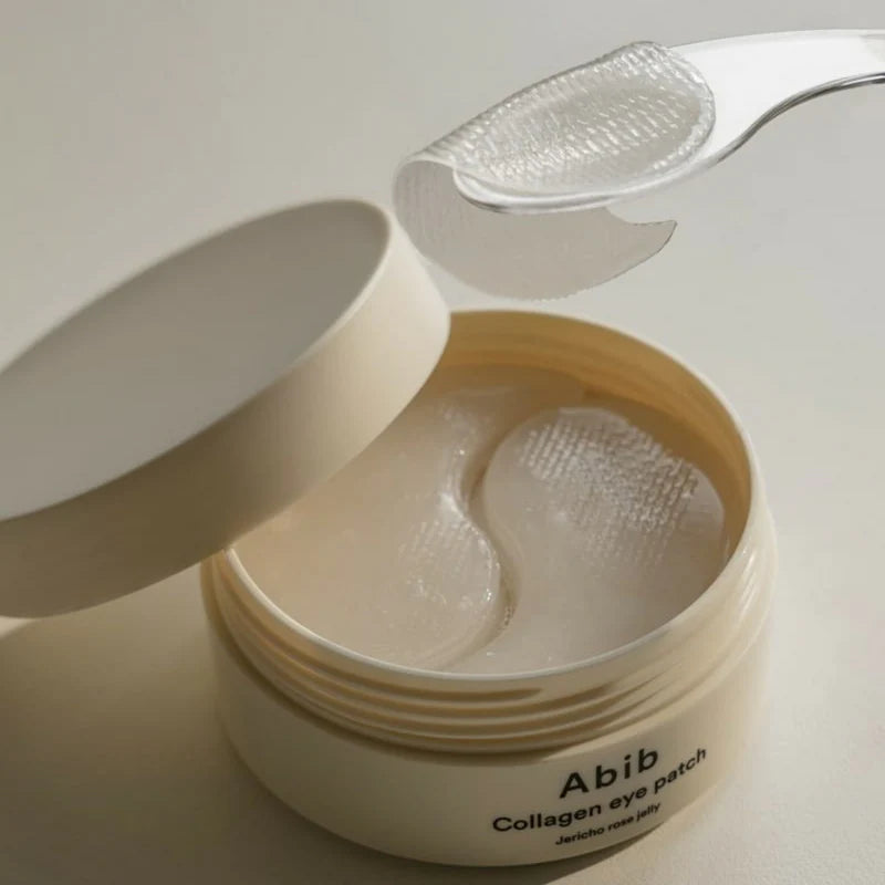 Abib - Collagen Eye Patch Jericho Rose Jelly (Parches con Colágeno y Niacinamida) - 60 parches para ojos