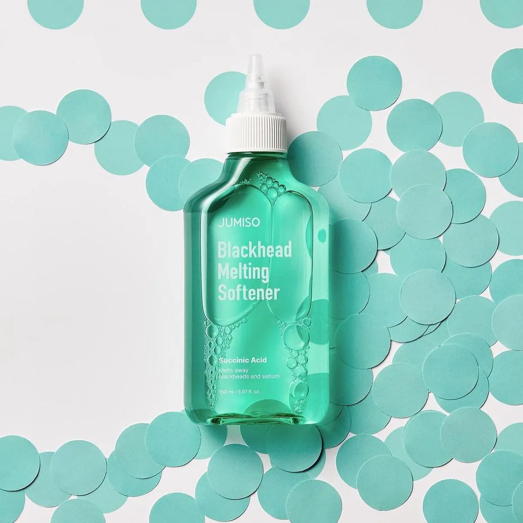 Jumiso - Blackhead Melting Softener 150ml + Cotton Pads (40 pads) set | Derrite puntos negros