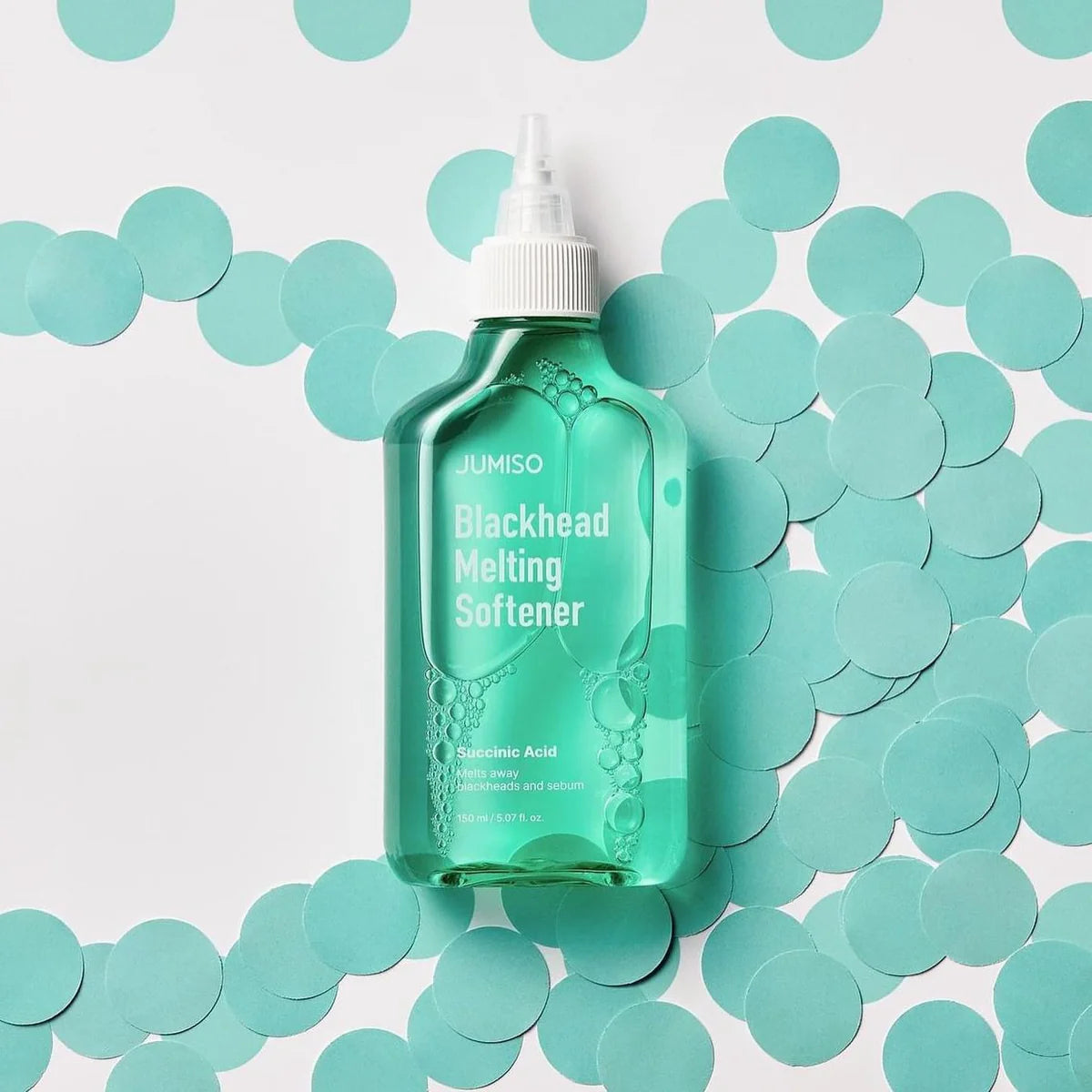 Jumiso - Blackhead Melting Softener 150ml + Cotton Pads (40 pads) set | Derrite puntos negros