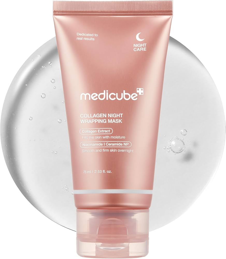 Medicube - Collagen Night Wrapping Mask - 75ml | Mascarilla Nocturna Reafirmante con Colágeno