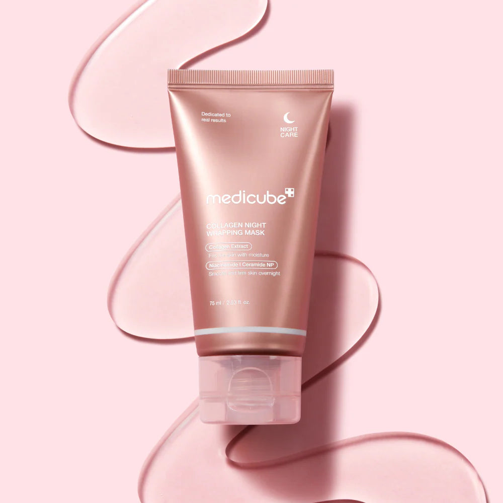 Medicube - Collagen Night Wrapping Mask - 75ml | Mascarilla Nocturna Reafirmante con Colágeno