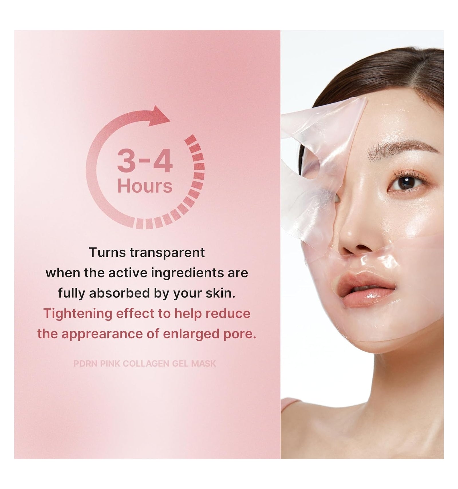 Medicube - PDRN Pink Collagen Gel Mask (1 pieza) | Mascarilla en Gel Rejuvenecedora con Colágeno