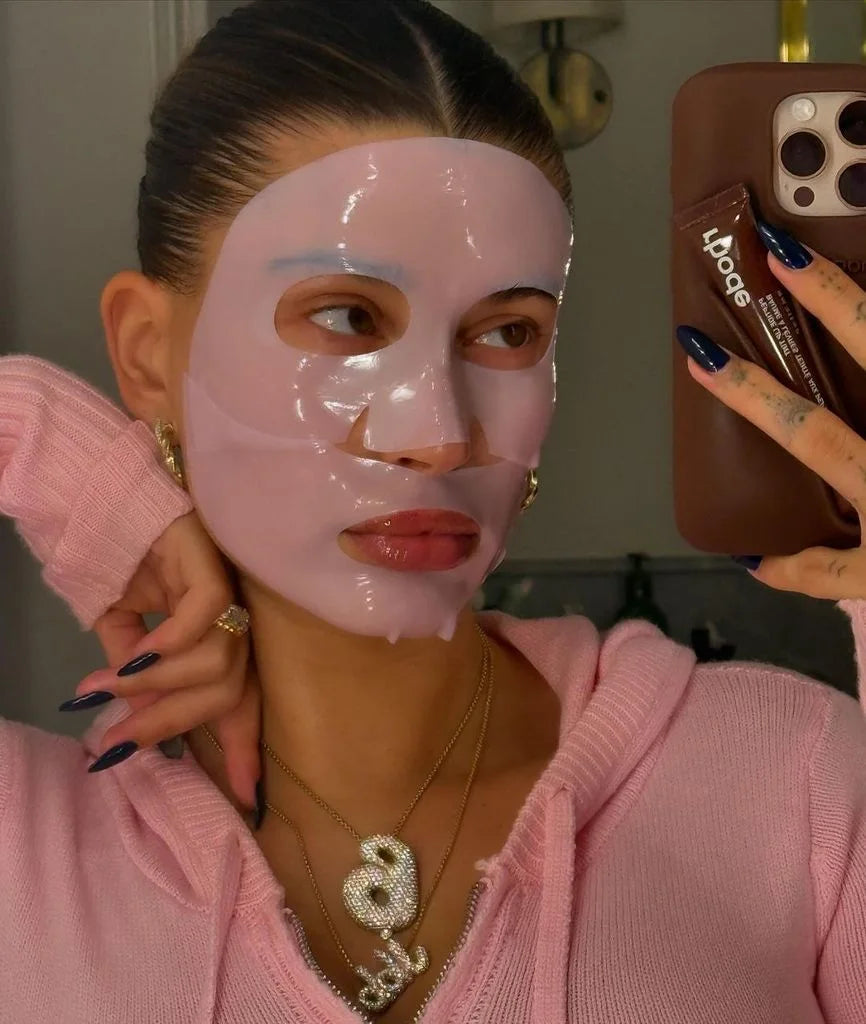 Medicube - PDRN Pink Collagen Gel Mask (1 pieza) | Mascarilla en Gel Rejuvenecedora con Colágeno