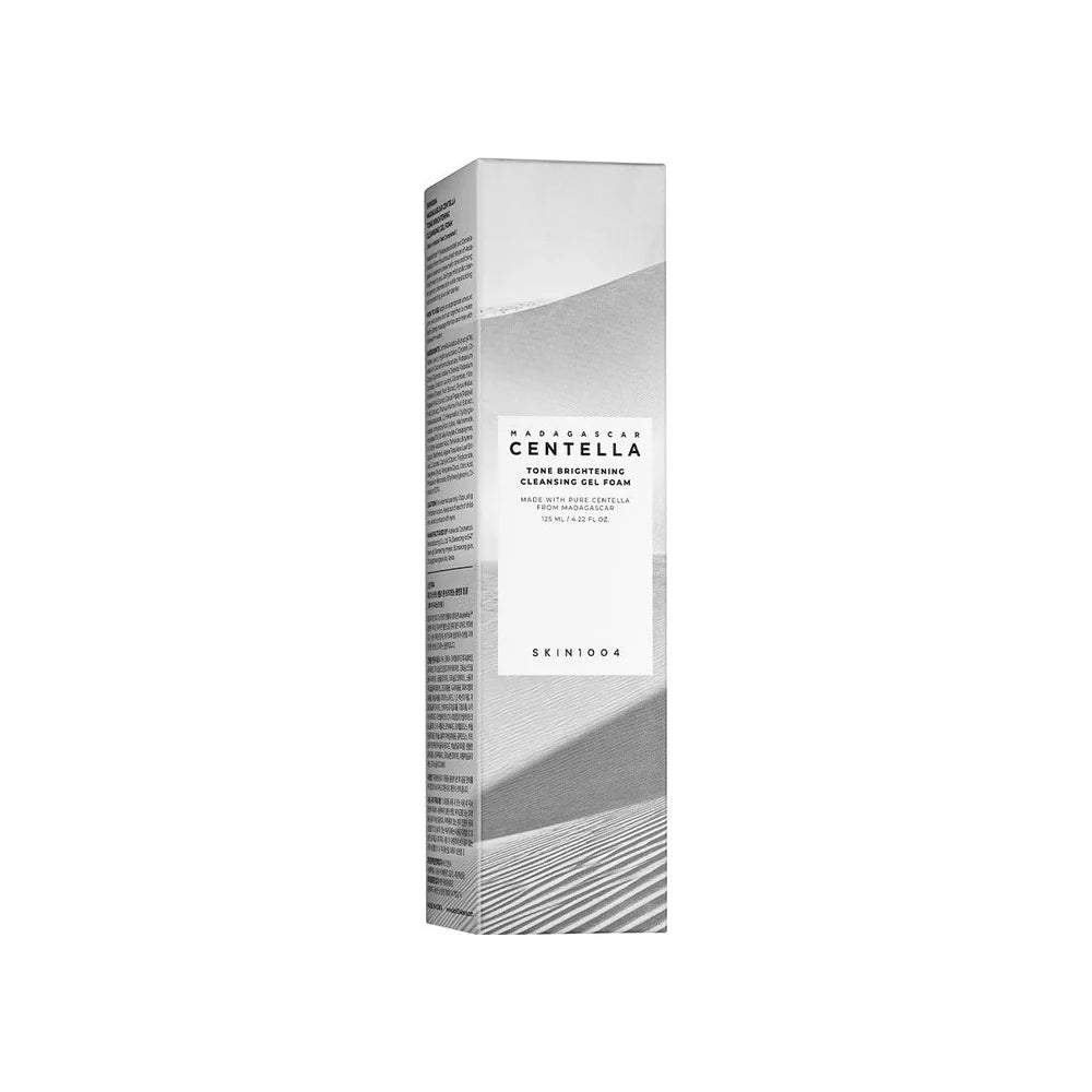 SKIN1004 - Madagascar Centella Tone Brightening Cleansing Gel Foam - 125ml | Limpiador Facial Unificador de Tono