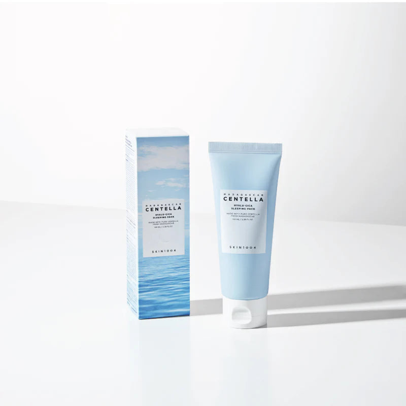SKIN1004 - Madagascar Centella Hyalu-Cica Sleeping Pack - 100ml | Mascarilla Nocturna Hidratante y Reparadora