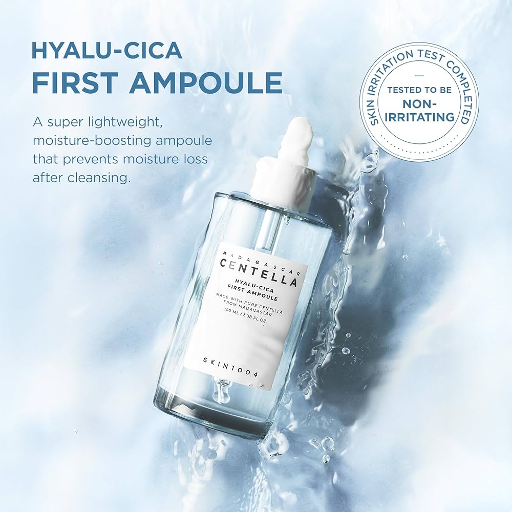 SKIN1004 - Madagascar Hyalu-Cica First Ampoule - 100ml | Ampolla Hidratante y Calmante