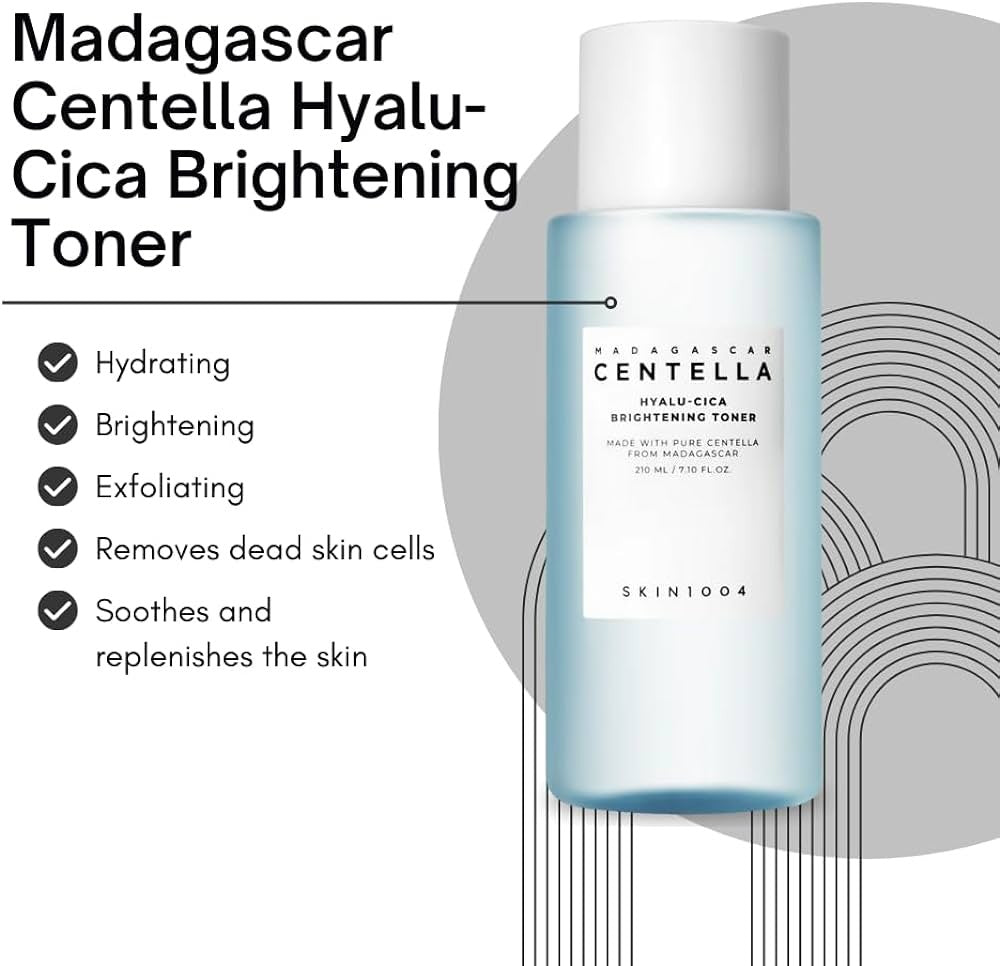 SKIN1004 - Madagascar Centella Hyalu-Cica Brightening Toner - 120ml | Tónico Iluminador e Hidratante
