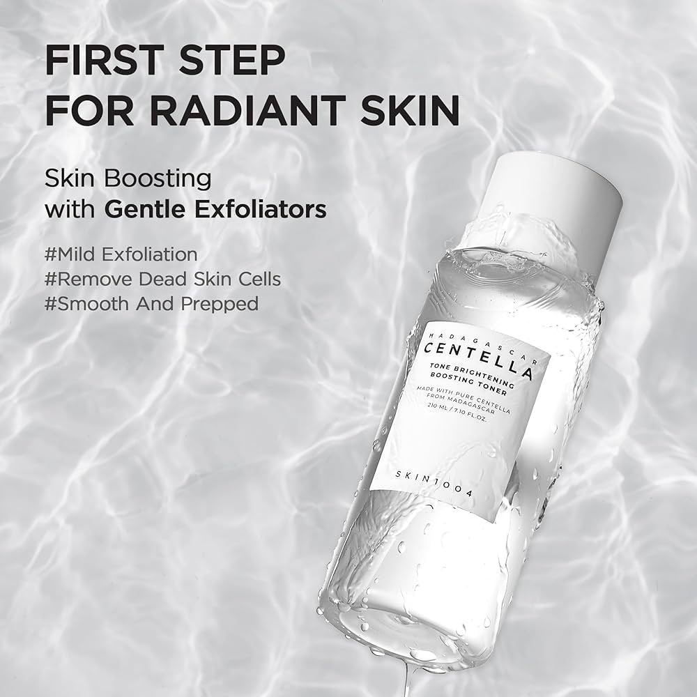 SKIN1004 - Madagascar Centella Tone Brightening Boosting Toner - 210ml | Tónico Iluminador y Unificador de Tono