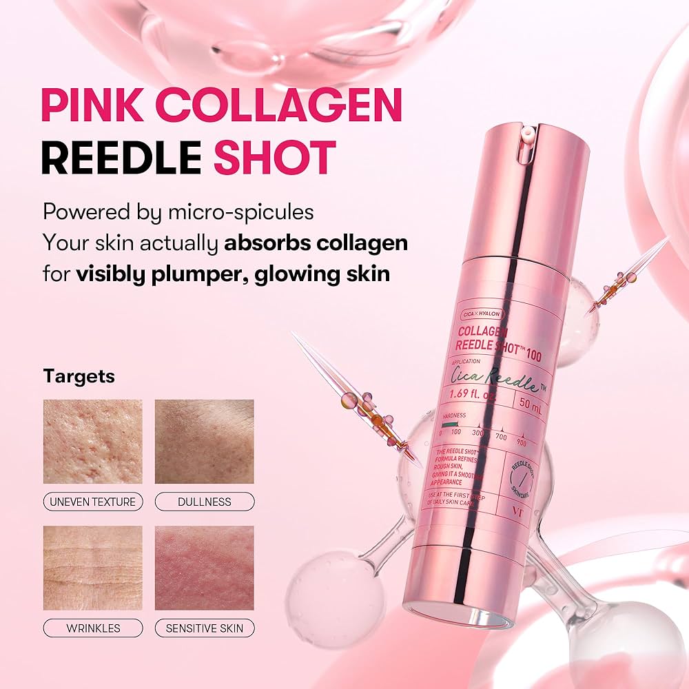 VT COSMETICS - Collagen Reedle Shot 100 - 50ml | Tratamiento Reafirmante con Colágeno y Cica Reedle™